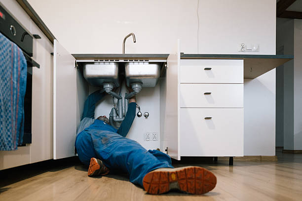 Professional Drain Cleaning technician working in Shelbiana, KY